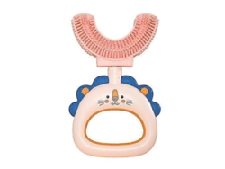 Cepillo de dientes en forma de U con cerdas de silicona para niños de 7 a 14 años GOKOCO