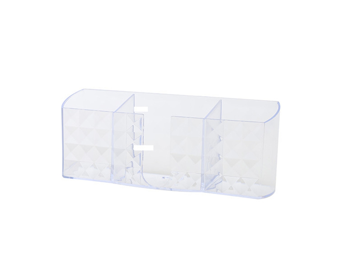 Soporte De Pared Para Mando A Distancia, No Requiere Taladrar, Acrílico Transparente, Multifuncional, Blanco.