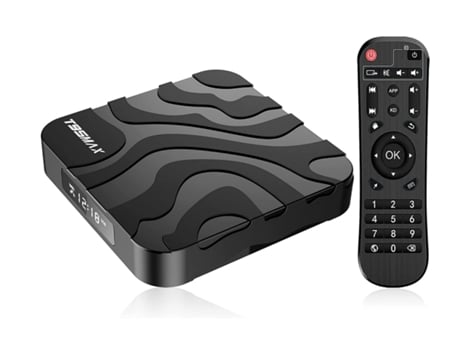 Box Smart TV YIZHOOD (Android 6K Ultra HD 2GB RAM WiFi Negro)