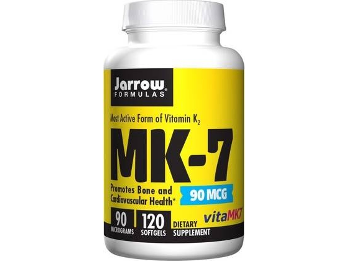 Complemento Alimentar JARROW FORMULAS Vitamina K- (120 pérolas)