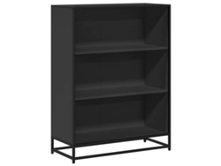 Maison Exclusive - Estantería Madera Ingeniería Negra 80,5x35x107,5 Cm