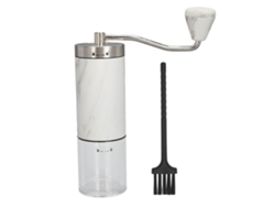 Molinillo De Café Manual De Acero Inoxidable Con Núcleo Cerámico Ajustable Para El Hogar, Camping Y Viajes Ct50101