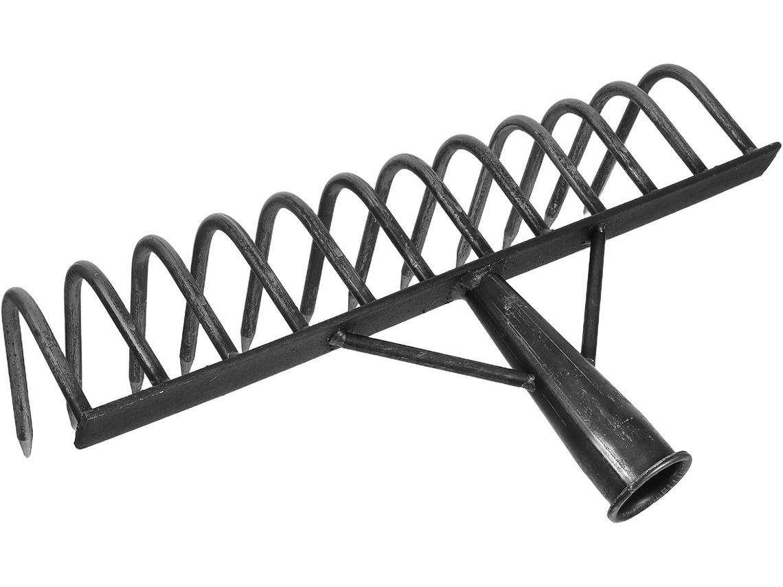Rastrillo Multifuncional Robusto, Acero Al Carbono