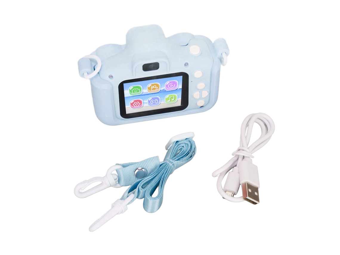Cámara Para Niños Con Pantalla Ips Hd De 2 Pulgadas, Cámara Frontal Y Trasera, Grabación De Video Mp3 Y Juegos, Cámara Para Niños De 3 A 10 Años, Col