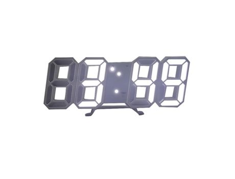 Reloj digital despertador 3D LED LED Electrónico Clock Reloj Temperatura Reloj