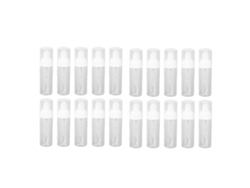 2026 20 unidades de frasco de espuma com bomba transparente anti-vazamento, dispensador de viagem de 50 ml