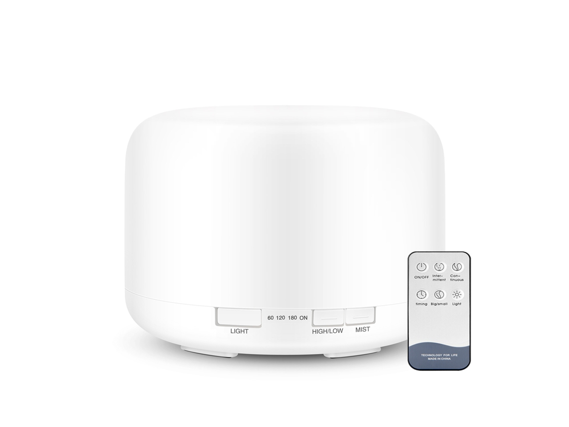 Humidificador de aire para el hogar de 500 ml, difusor de aceites esenciales con control remoto Cuich