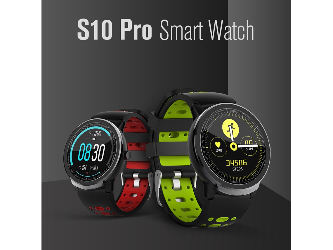 Reloj Inteligente Senbono S10pro Ip67 Impermeable Monitor De Ritmo Cardíaco Pasos Sueño Deportes Multimodales
