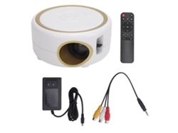 Baoj-2026projetor Mini 1080p Hd Led Portátil Com Alto-falante Integrado Para Casa E Exterior Plug Us 100‑240v
