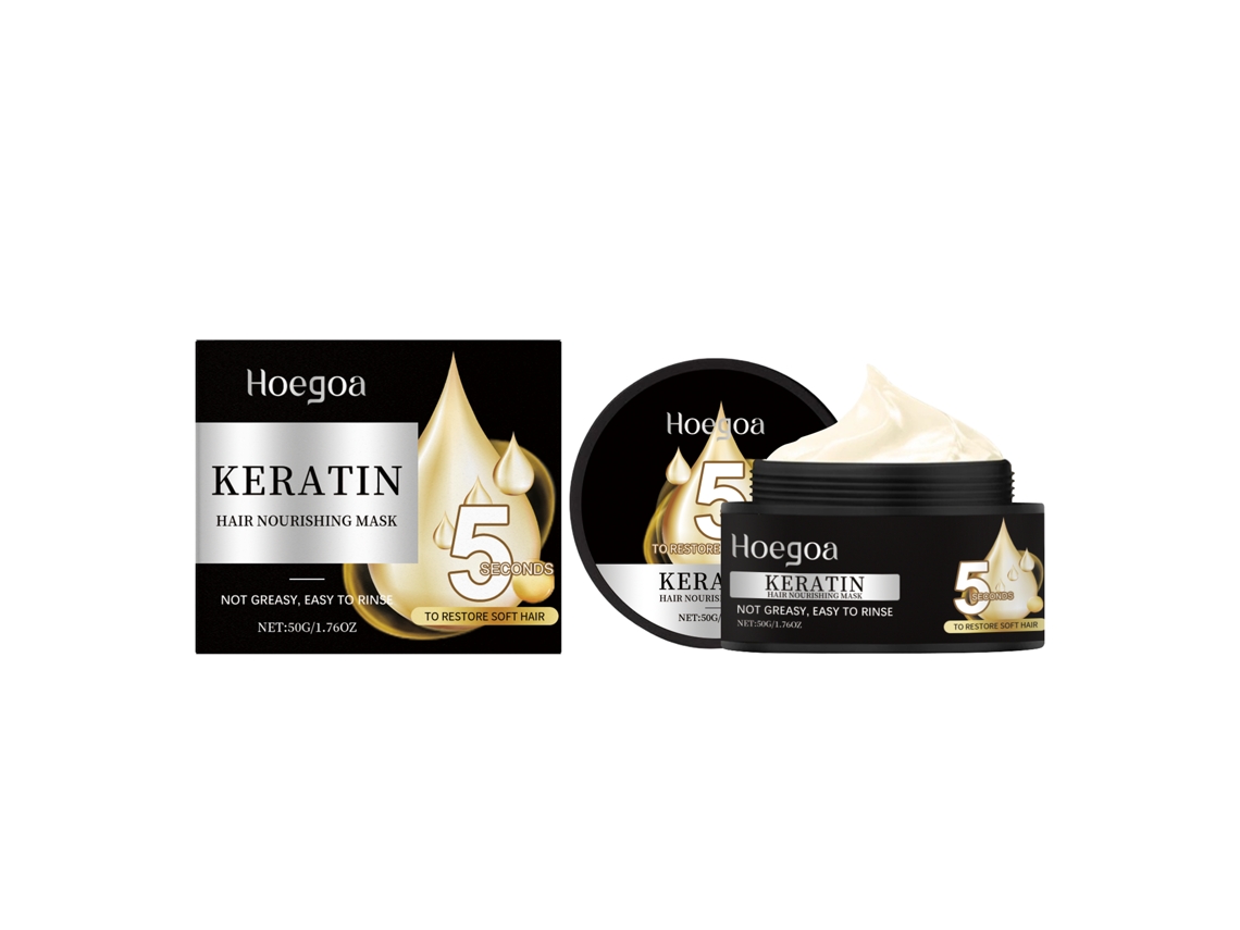 Mascarilla capilar nutritiva con queratina