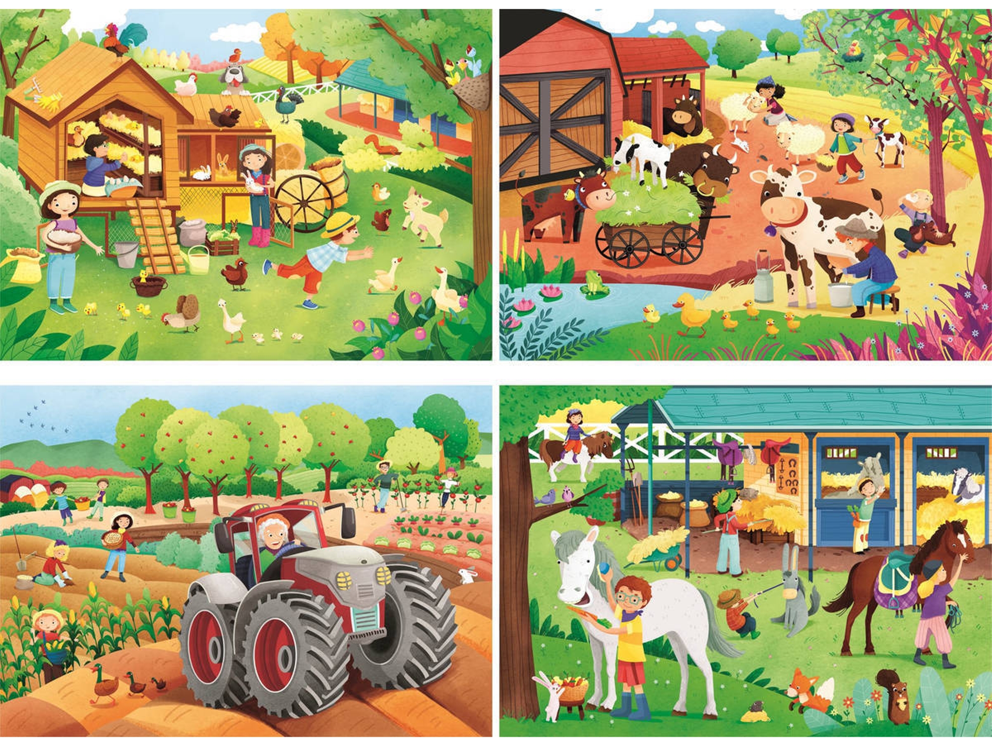 Puzzle CLEMENTONI A Quinta (20 Piezas)