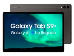 Tablet SAMSUNG Galaxy Tab S9+ (12.4'' - 256 GB - 12 GB RAM - Wi-Fi - Gris)