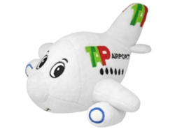 Peluche WILD PLANET De Avión (16 x 19 x 12 cm - Poliéster)