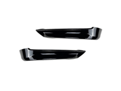 Embellecedor de esquina para parachoques delantero de coche, color negro brillante, para modelos E90 y E91 32