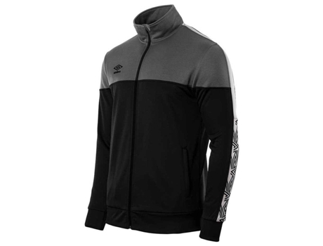 Abrigo para Hombre UMBRO Nyassa Training Negro para Fútbol (S)