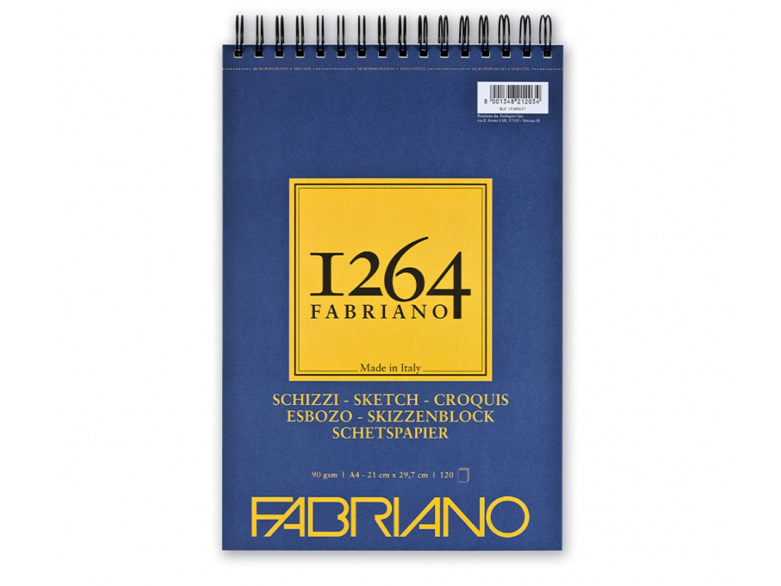 FABRIANO Block Sketch 1264 A5 60fls 90GR
