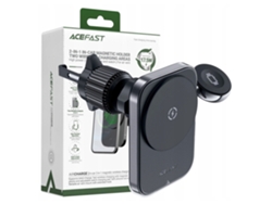 Soporte De Coche Acefast D18 Con Cargador Magsafe 15w