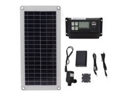 Kit de panel solar (carga solar, controlador de 100 A)