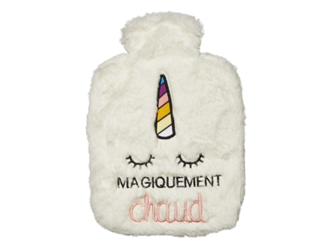 Bolsa de agua caliente de peluche unicornio