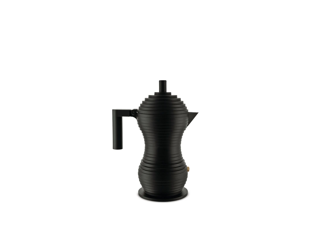 Cafetera Espresso 3 Tazze Alessi Pulcina Nero