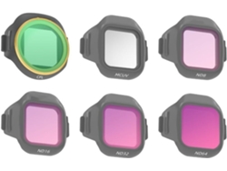 Juego de 6 filtros ND completos DJI 5 para Pro ND8 ND16 ND32 ND64 MCUV con cristal protector SFUSHOS