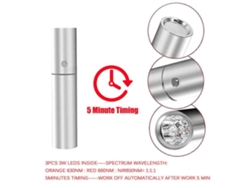 Linterna portátil para terapia de luz infrarroja, lámpara de terapia con luz LED roja de 630 nm, 660 nm y 850 nm.