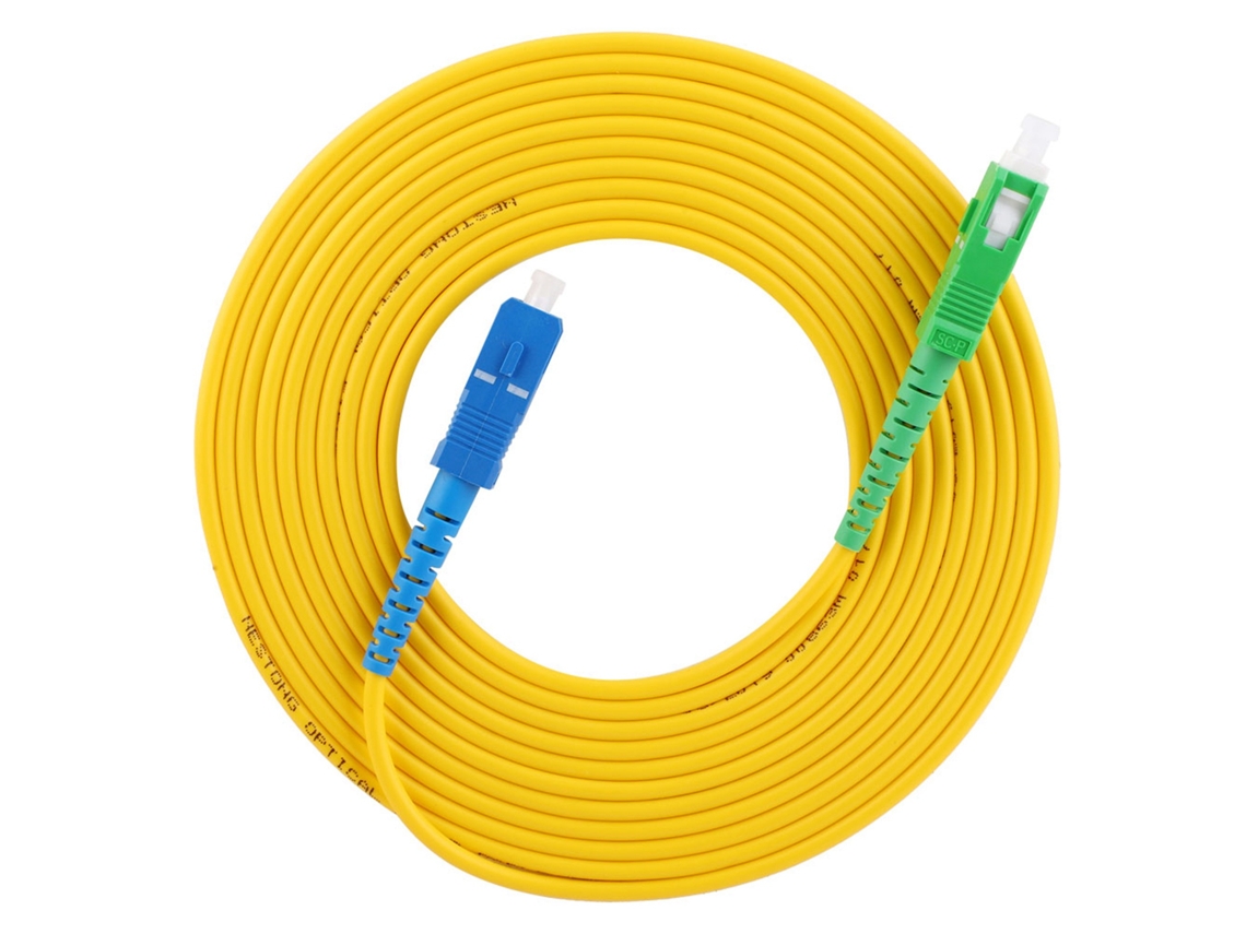 Yncm2026-2 Piezas Cable Fibra Óptica 5m Sc Apc/upc Monomodo Fiber Jumper Patch Cord