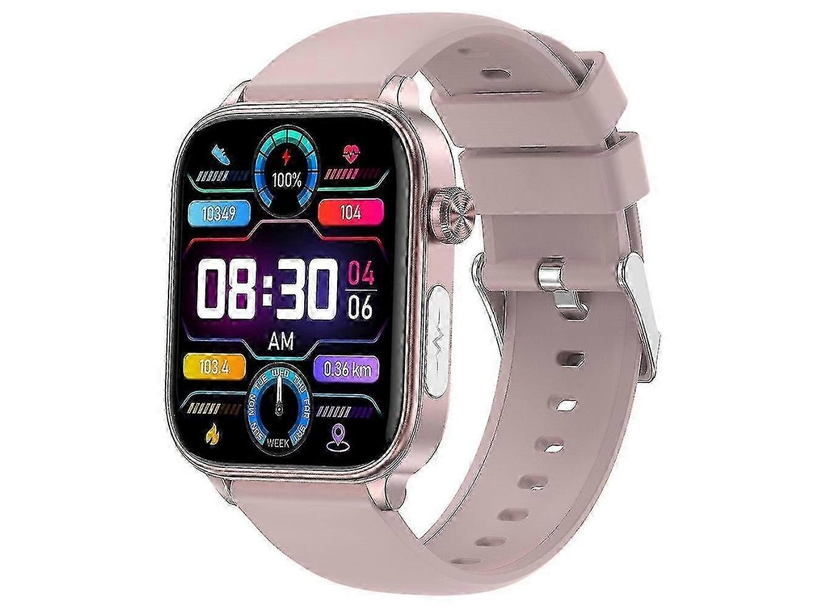 Reloj inteligente Et570 1.96 Cution con Bluetooth, llamadas, ECG, pulsera de fitness con correa de silicona, Pin Cnsz Ly Ebike