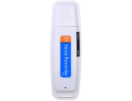 Mini USB Pen Drive Audio Recorder 2.0 Digital Spy para Windows Macwhite