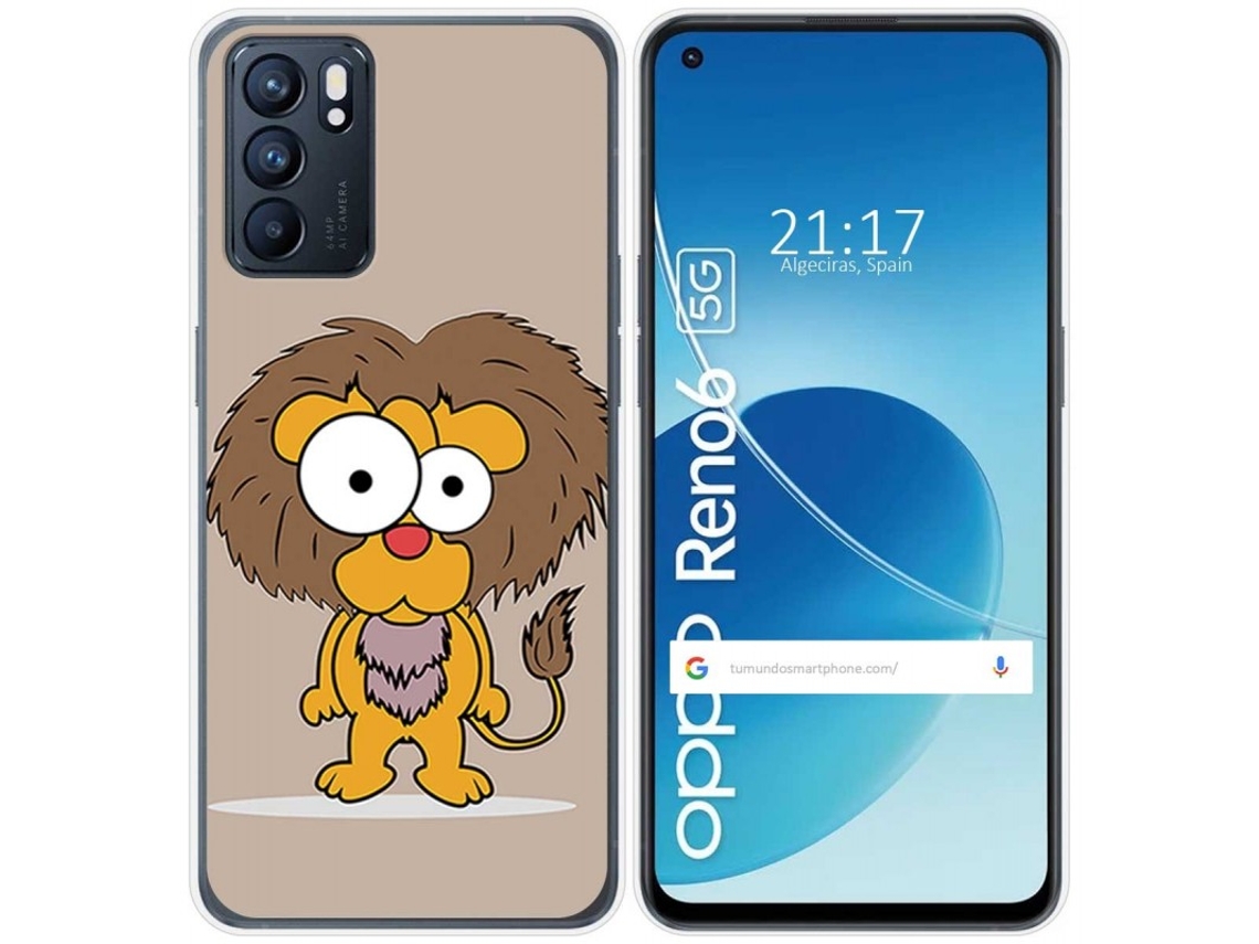 Carcasa Oppo Reno 6 5G TUMUNDOSMARTPHONE Dibujos Multicolor