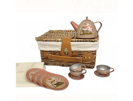 Juego de Té de Hojalata Fawn