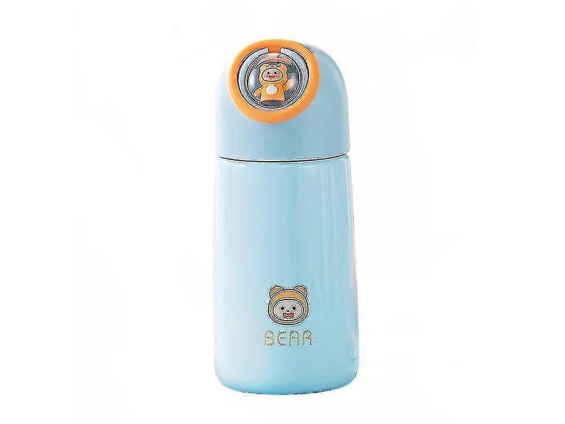 Botella térmica de acero inoxidable 304 de 320 ml, compacta y portátil para estudiantes de Ly Ebike