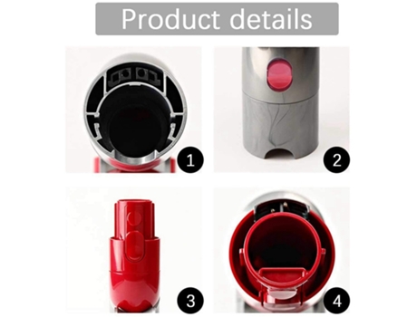 Accesorios de limpieza del adaptador, suministros para el hogar para Dyson V7 V8 V10 V11, accesorios de cabezal de succión para aspiradora