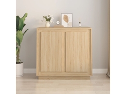Lovely Home Aparador 80X34X75 Cm Derivados de Madera Roble Sonoma