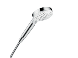 Ducha teléfono HANSGROHE Crometta Vario Green EcoSmart 6 l/min, blanco/cromo,