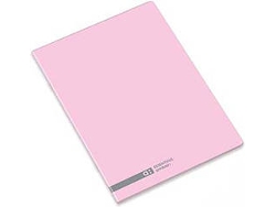 Cuaderno Engrapado AMBAR Rosa (A5 - Pautado - 48 Hojas)