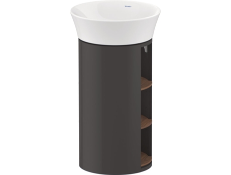 DURAVIT White Tulip, mueble de lavabo de pie, ancho 350 x fondo 410mm, con compartimento abierto, con tecnología tip-on, WT42390