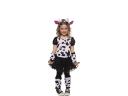 Disfraz de Niña RUBIE'S Vaca Manchada con Tutu (5-6 años)