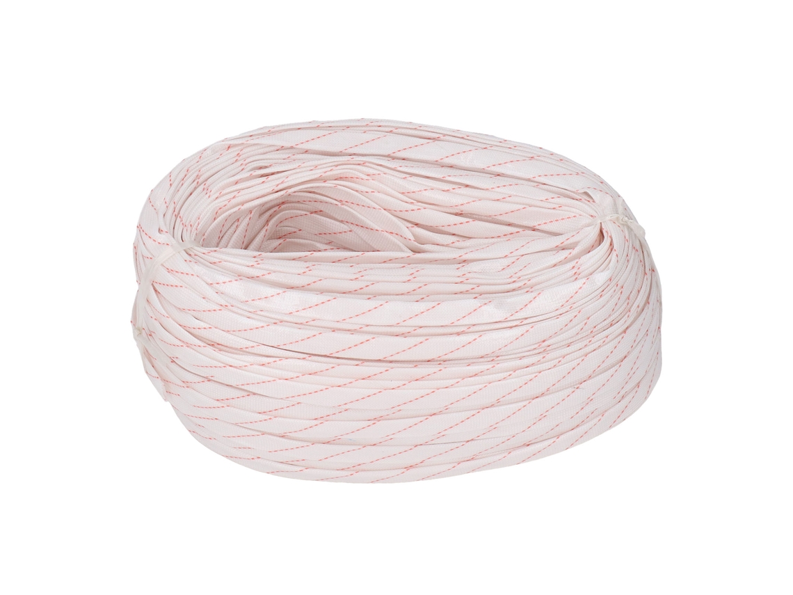 Manguito De Trenza Flexible Aislado Resistente A Altas Temperaturas, 100m Largo 6mm Diámetro Interno Para Iluminación Y Electrodomésticos