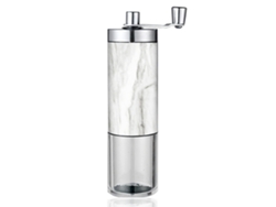 Molinillo de café manual con molienda ajustable en acero inoxidable cónico, sin electricidad, ideal para café de goteo, espresso, prensa francesa y más.