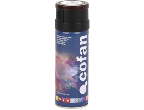 Spray de Pintura Acrílica COFAN Amarillo Narciso (400 ml)