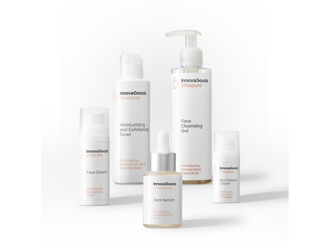 Pack de Rutina Facial Kombucha Innovagoods