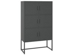 Maison Exclusive - Aparador De Acero Antracita 80x35x135 Cm