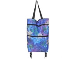Bolsa plegable para carrito de la compra, ideal para almacenamiento. GOKOCO