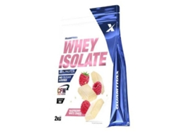 QUAMTRAX 100% Whey Isolate 2kg Chocolate blanco y frambuesa