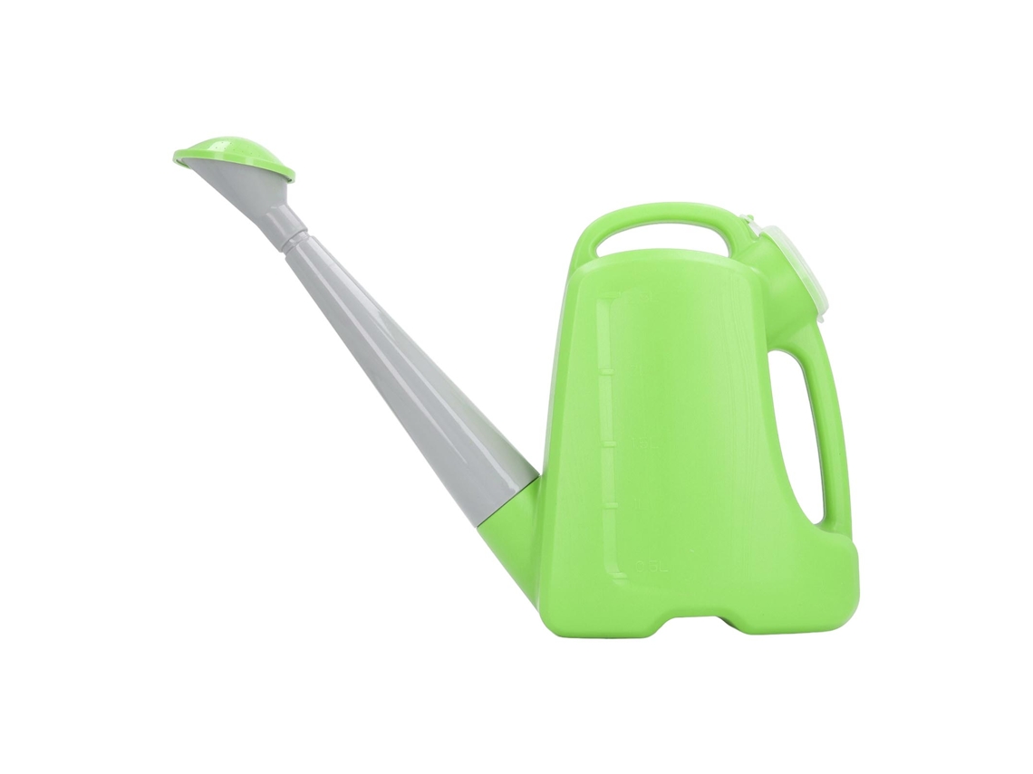 Regadera De Jardín Con Boquilla Larga Y Gran Capacidad De 2,5 L, De Pp Verde, Para Plantas De Interior Y Exterior.