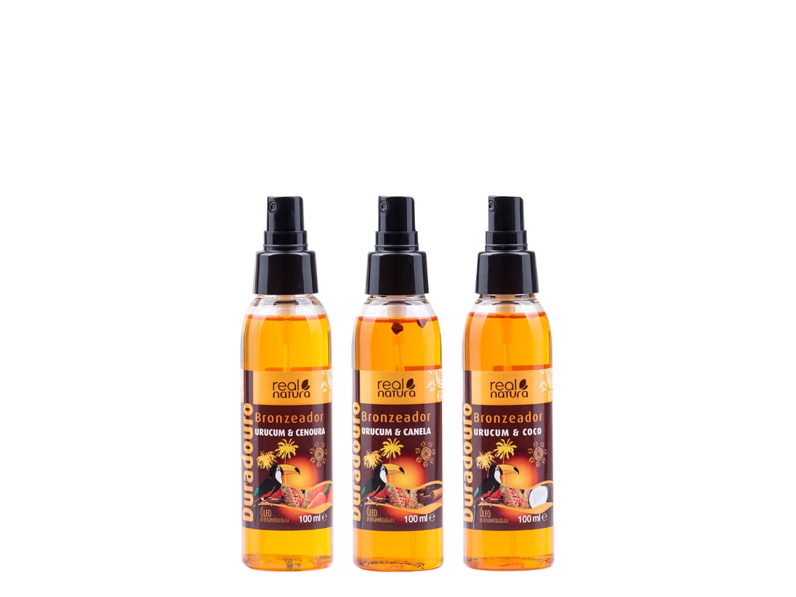 Coffret de Cabelo REAL NATURA Pack Urucum 3 Unidades