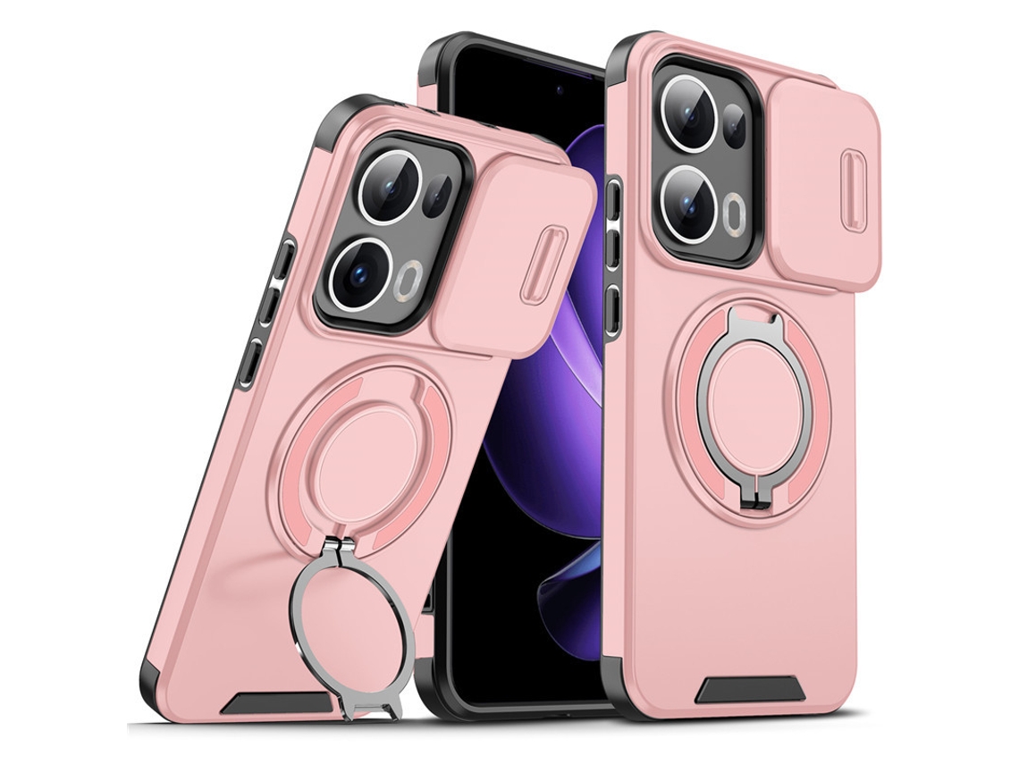 Anel De Suporte Anti-queda Para Capa De Celular Com Janela Deslizante Oppo Linkerosa - Oppo A5x