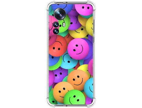 Carcasa para Xiaomi 12 Pro 5G TUMUNDOSMARTPHONE Dibujos Antigolpes Smile Multicolor
