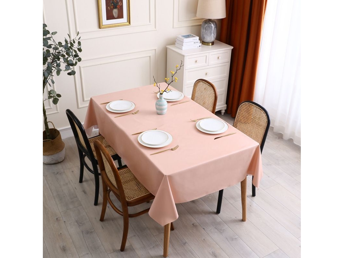 Rebe-mantel Rectangular De Pvc Resistente Al Agua Y Aceite 54x108 Pulgadas Para Mesa De Comedor Fiesta Camping Polvo De Piel